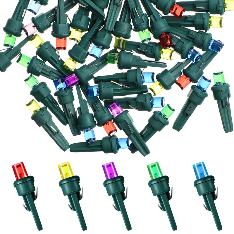 Honoson 180 Count 5 mm LED Christmas Replacement Bulbs Bulk