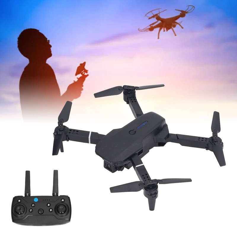 E88 4 Axle Aerial Quadcopter HD Double Camera High Resolution
