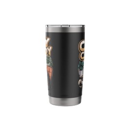 Crazy Cat Lady Brew Caffeine Cat Owner Barista Kitten Coffee Stainless Steel Insulated Tumbler