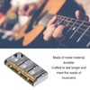 Short Electric Guitar Bridge 3 Saddle Professional Guitar Bridge Replacement