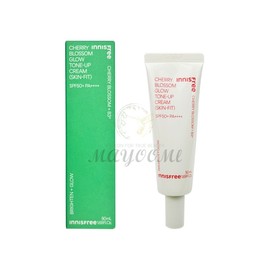 Innisfree King Cherry Blossom Glow Tone-Up Cream Skin Fit SPF50+ PA++++ 50mL / 이니스프리 왕벚꽃 글로우 톤업 크림 스킨핏 SPF50+ PA++++ 50mL