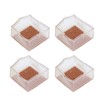 16PCS Chair Leg Floor Protector Anti Slip Silicone Furniture Leg