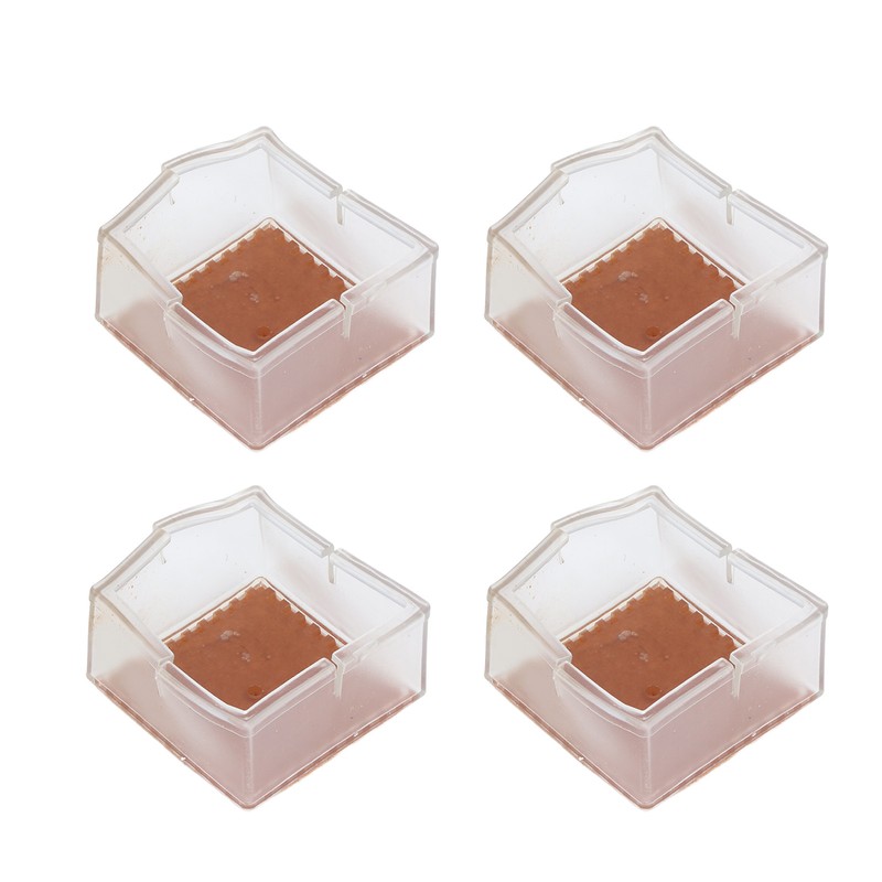 16PCS Chair Leg Floor Protector Anti Slip Silicone Furniture Leg