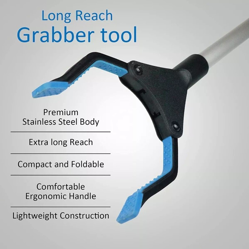 SANBREVE Recogedor De Basura Plegable Con Bastón Herramienta Agarra