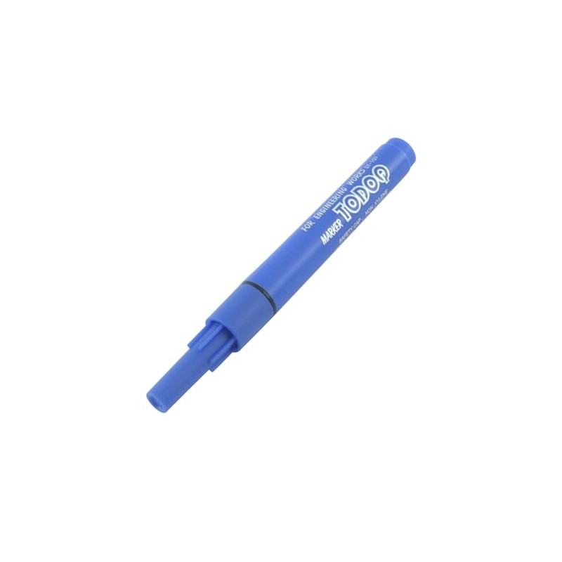 SDS Industrial Marker, TODOQ Goku Pen, Black, Long Tip, 1.0