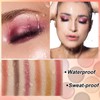 Apooliy Eyeshadow Palette 36 Pigmented Matte Shimmer Eye Shadow Makeup