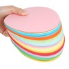 VILLCASE 折り紙 丸い 色紙 12cm 500枚 10色セット 両面 画用紙 カラーペーパー