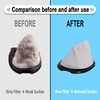 Wadoy Replacement Filters Compatible with Eureka Easy Clean, Quick Up