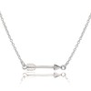 Sterling Silver 16 Inch Arrow Necklace Chain