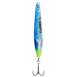 FLADEN Wave Sweeper Surf Fishing Bass Lure, Long Casting - 28g/10cm, Multiple Colours (Silver Blue Yellow, 28g) [16-132801]