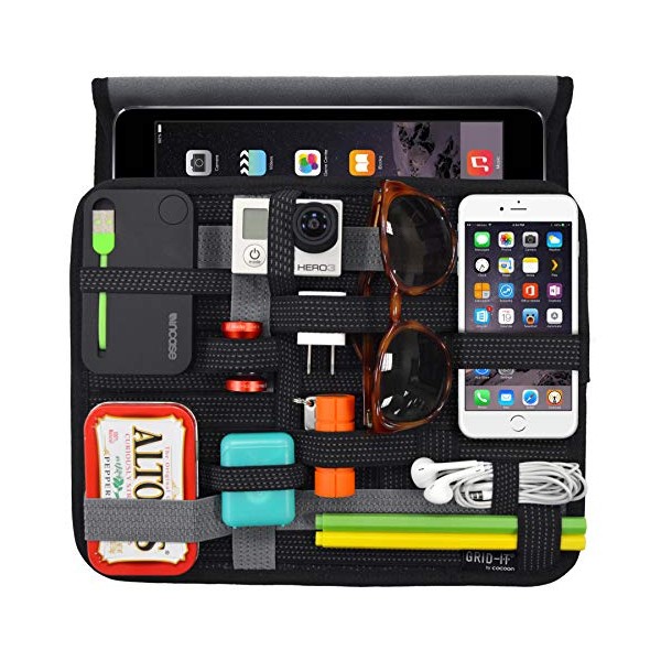 Cocoon CPG36RD GRID-IT!Â® Wrap 10 Tablet Accessory Organizer (Racing Red)