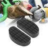Kuuleyn 2Pcs Soft Rubber Cow Hoof Pads Wearproof Protection Cow