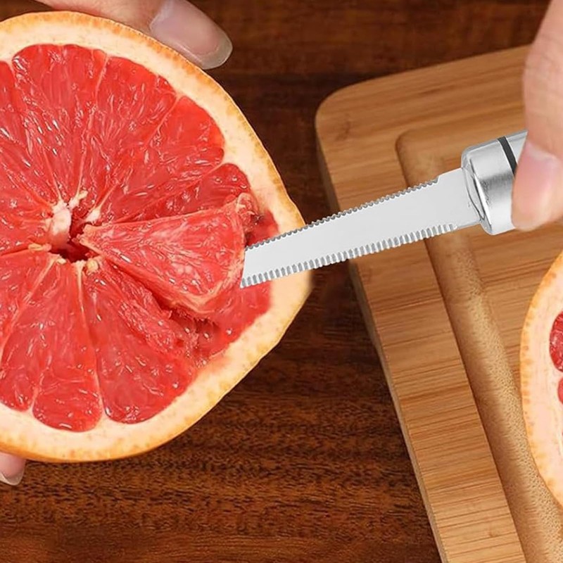 2 Pack Grapefruit Cutter Curved Grapefruit Cutter Stainless Steel Peeler