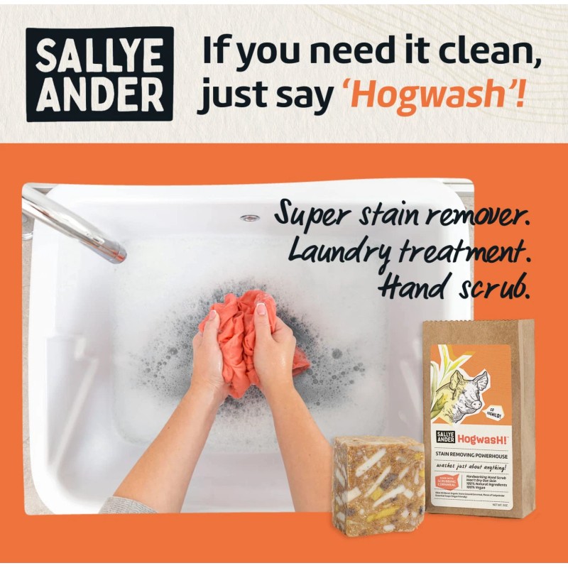 SallyeAnder Hogwash! Stain Bar Soap | SallyeAnder