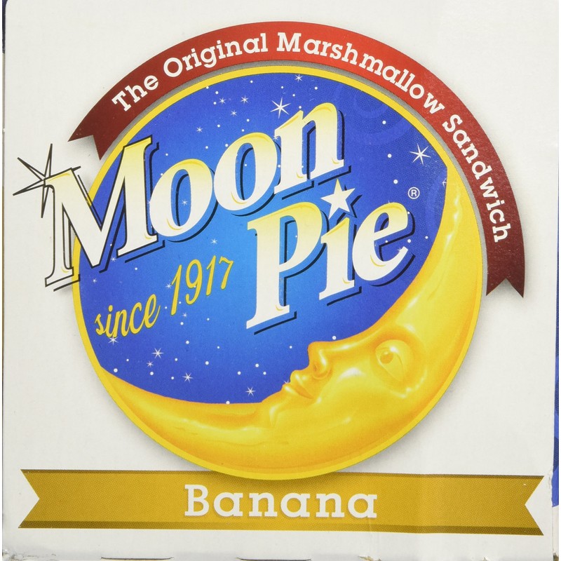 Moon Pie The Original Marshmallow Sandwich Banana, 24.75 Ounce