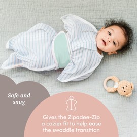 SleepingBaby Snuggle Strap, Polyester, Spandex, a Zipadee-Zip Accessory for Wearable Blanket - Mint One Size