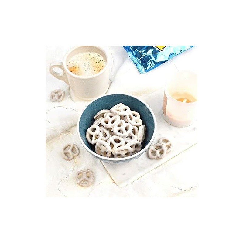 Flipz Demet's Flipz White Fudge Covered Pretzels, 5 oz [6-Bags]