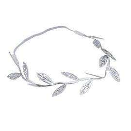 yueton 4pcs Gold and Silver Leaves Headwear Hair Bands Headbands