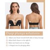 DotVol Push Up Convertible Strapless Bra for Women Underwire Deep