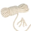 jijAcraft 1/2 Inch Nautical Cotton Rope Crafts, 12mm x 32Feet