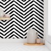 Peel & Stick Wallpaper Swatch - Herringbone Chevron Tribal Modern