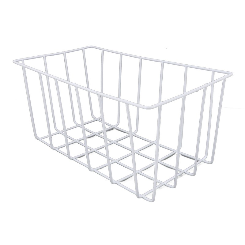 Freezer Storage Basket Refrigerator Divider Organizer Bin Metal Wire Separation