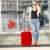STROMGUARD Suitcase Cover, TSA Approved, Durable, Washable, Universal Size, Red
