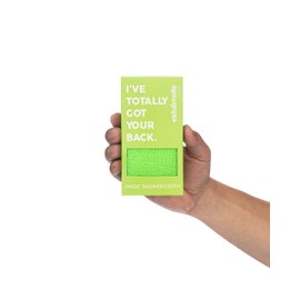 ExfoliMATE | Magic Exfoliating Shower Cloth Gently Removes Dead Skin for a Youthful Clear Complexion (Pocket 2.0, Green)