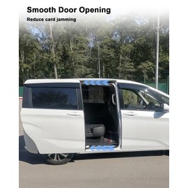 1 Pair Sliding Rear Door Roller Top Bracket Fit for Honda Odyssey 2011 2012 2013 2014 2015 2016 2017, Left and Right Roller Upper Bracket Replace 72510-TK8-A01