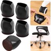 Caster Stoppers, Chairs, Casters Fixed, Protective, Furniture, Scratch Resistant, Anti-Slip,