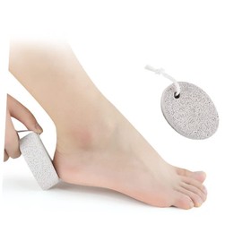 Healeved Sets Stone Callus Remover Foot File Foot Pedicure Tools Stone Rasp Care Scrubber Natural File Pcs