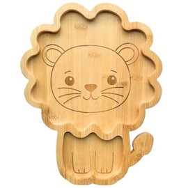Lion Charcuterie Board Cute Animal Baby Shower Platter Large Food Board Bamboo Wooden Serving Tray Wood Food Decorative Tray Fillable Serving Board for Food Snack Party Supplies Decoration