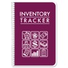 BookFactory Inventory Log Book/Small Business Inventory Tracker/Tracking Register - Wire-O,