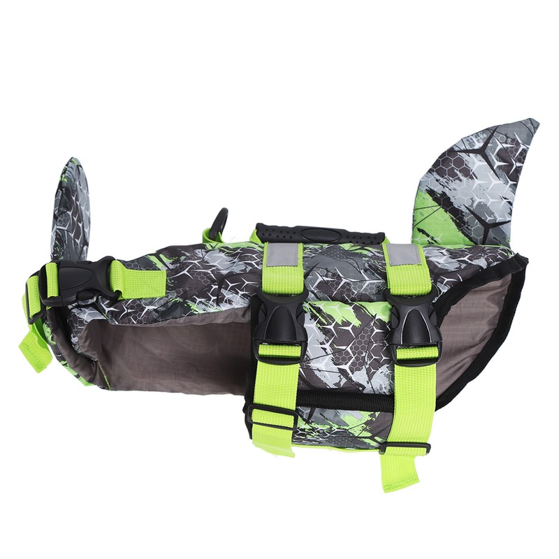 Dog Life Jacket Dog Life Preserver Adjustable Protective Dog Floatation
