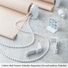 LAINIKE Set of 4 Roller Blind Brackets Window 17 mm