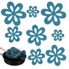Guduling 8pcs Felt Pan Protectors for Stacking, Pot Protectors, Pan