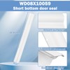 Dishwasher Seal WD08X10059 for Short Door Bottom Gasket Seal Fit