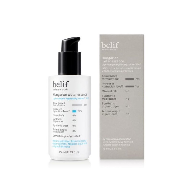 (eTV) 빌리프 헝가리언 워터 수분 보호막 에센스 75ml 단일옵션