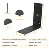 8-Pack 6" x 6" x 2⅜" L Right Angle Bracket,