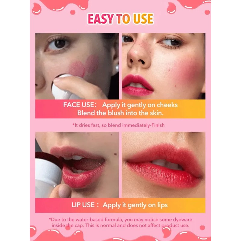 Sheglam Jelly-licious Tinte Labial Y Rubor Coucou
