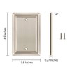 Henne Bery Sunken Pearls Heavy Duty Decorative Wall Plate Switch