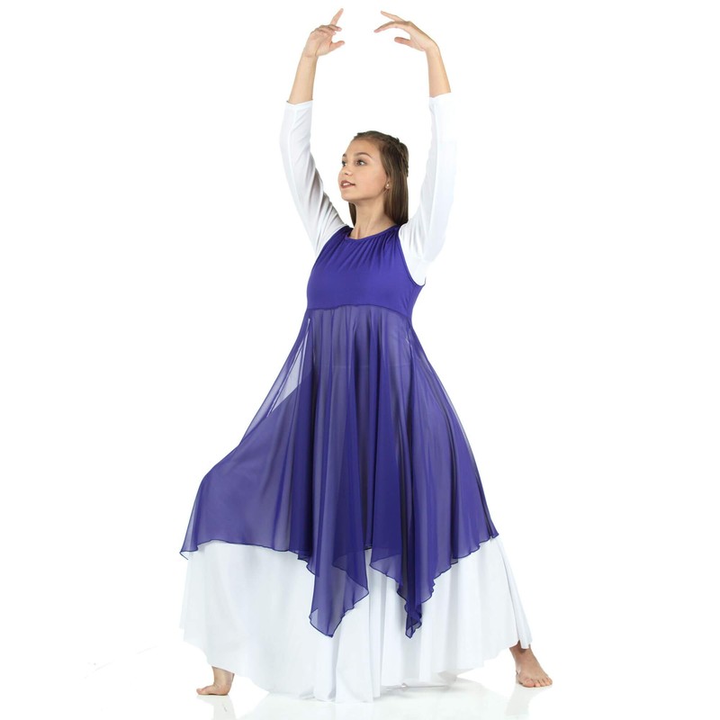 Danzcue - Chaleco para niños, Púrpura profundo, Large/X-Large-Child