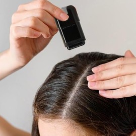 Peine Tinte Portátil para Cabello, Retocador de Canas y Raíces | Cubre Canas, Uso rápido, Unisex