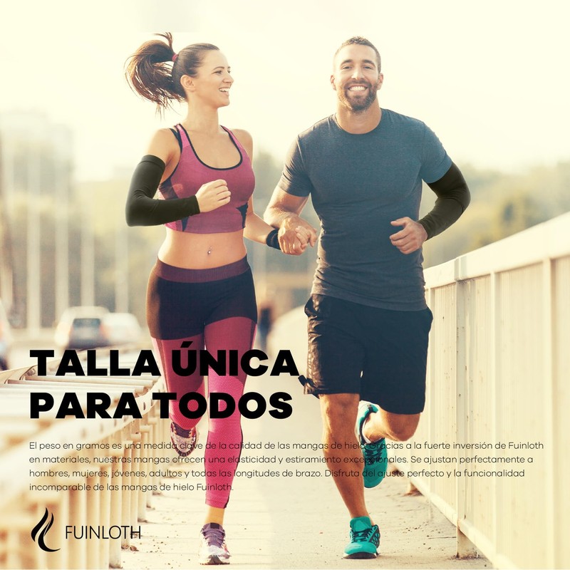 funiloth 4 Pares Mangas para Brazos, Protección Solar UV Hombres