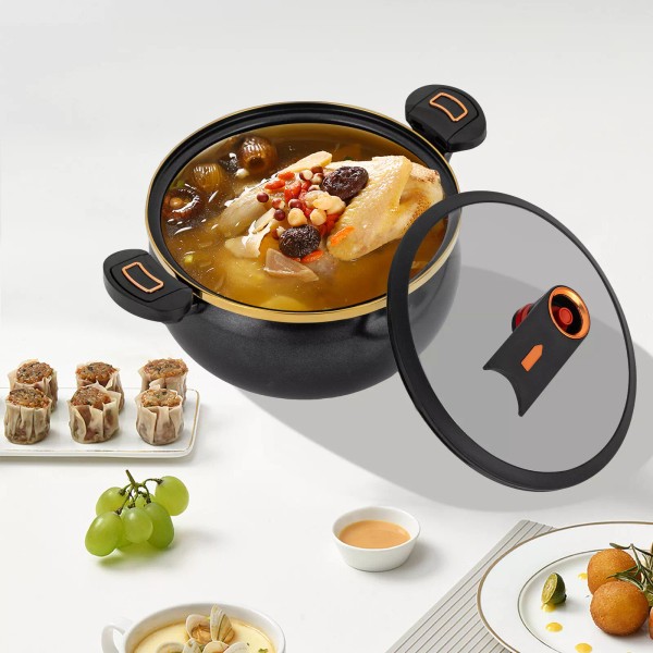 8l/8.45qt Micro Pressure Cooker For Home Restaurant Pressure Cooker W/Visual