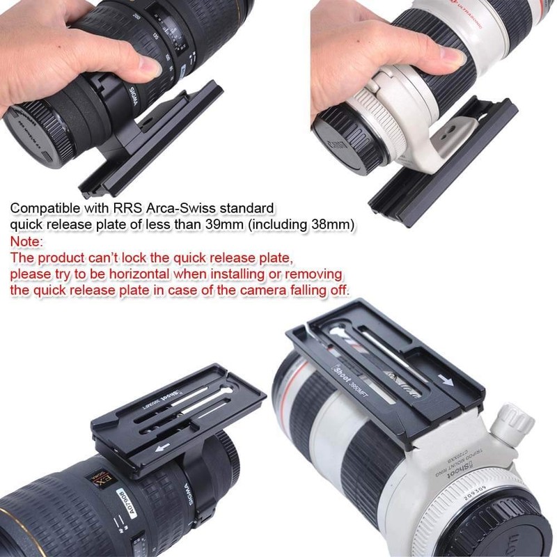 iShoot Clamp Adapter Converter for 39 mm Arca-Swiss Fit Camera