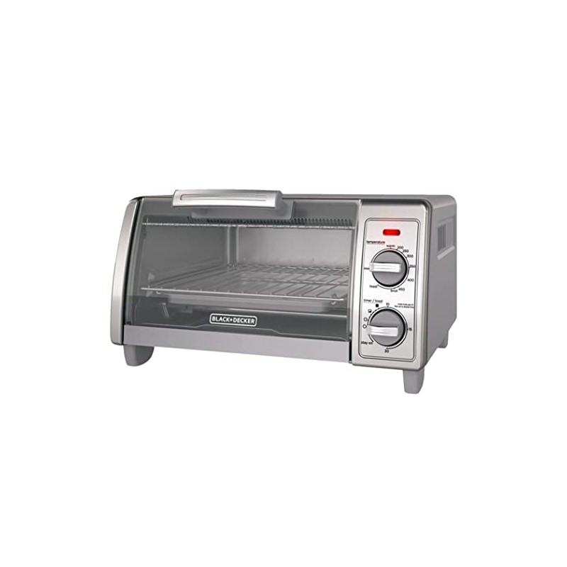 BLACK+DECKER 4 Slice Toaster Oven Stainless Steel TO1700SG