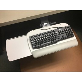 Workrite Ergonomics CG180S26 Straightaway Keyboard Tray w/ 17" Pinnacle Track
