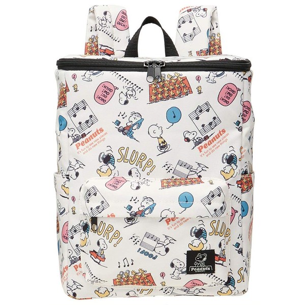 Skater RYUSQ1 Square Rucksack, Children's Backpack, Snoopy Peanuts Width 9.8
