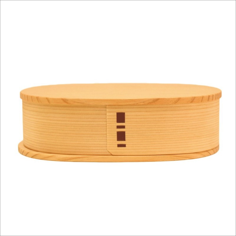 Odata Kousha 2460 Akita Cypress Bent Wappa Small Lunch Box